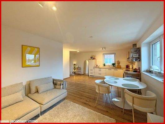 Blick in die offene Küche