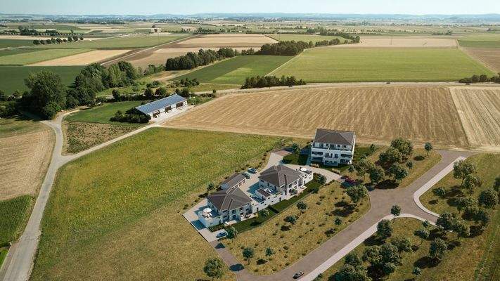 Bauprojekt Reimlingen Draufsicht