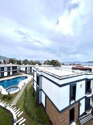Beachside Flat with a Sea-View Terrace in Bodrum Turkey