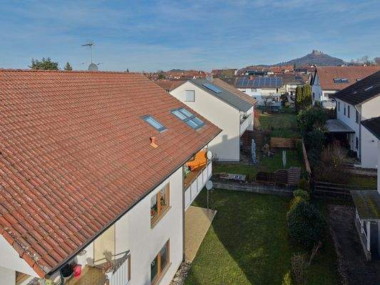 Blick auf Burg Hohenzollern