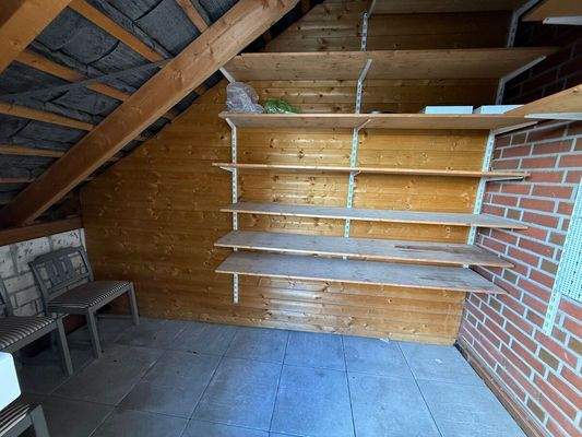 Abstellraum Dachterrasse