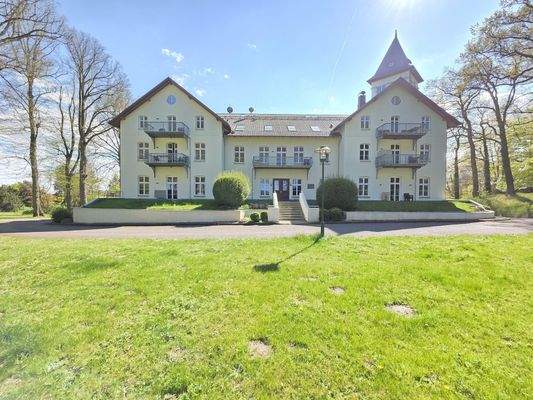 Rückansicht, Jagdschloss zu Hohen Niendorf