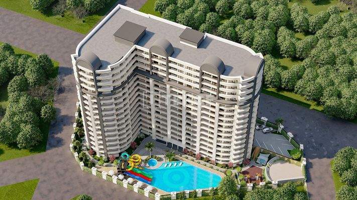 New Flats with Sea and Nature Views in Mersin Ayaş