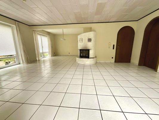 Wohnzimmer mit Terrassenausgang