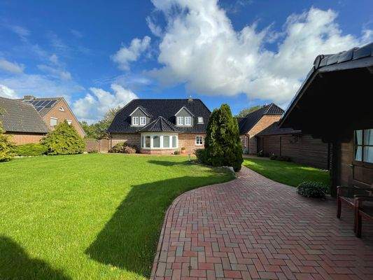 Schöner Gartenbereich