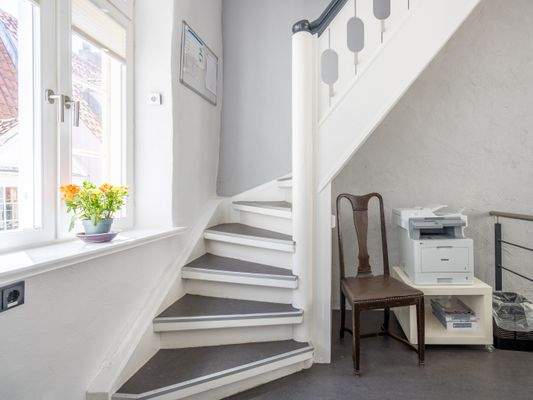 Treppenaufgang in das 2. OG