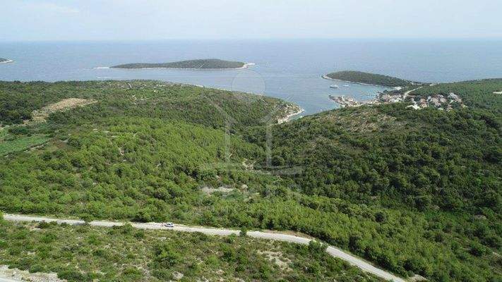 Bauland in einem Paradies auf der Insel Vis