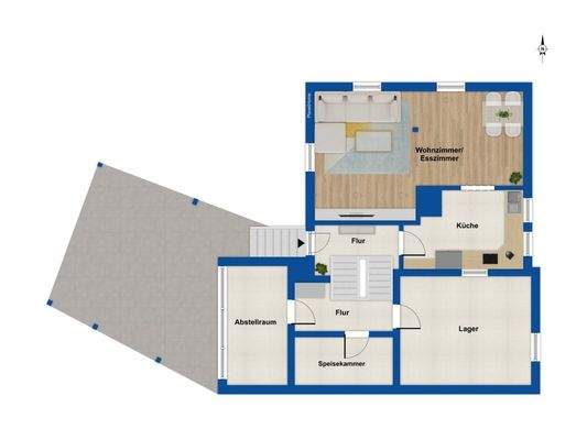 Grundriss Erdgeschoss