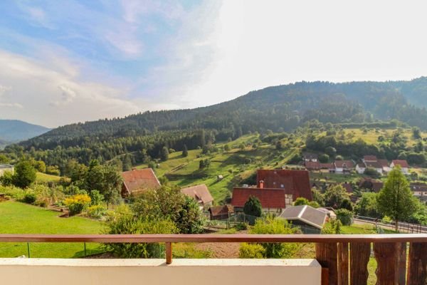 Ausblick Balkon OG