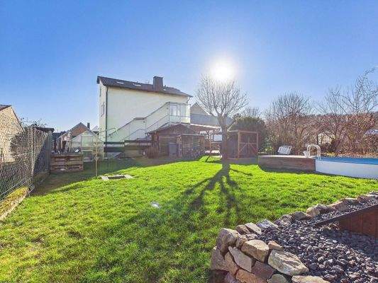 Grundstück für die Mieter zur Nutzung