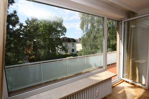 Blick aus Wohnzimmer