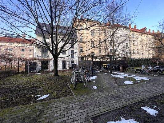 Fahrradplatz-Müllplatz