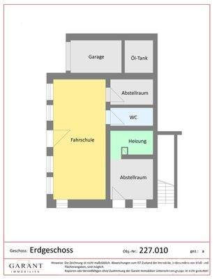 Grundriss Erdgeschoss
