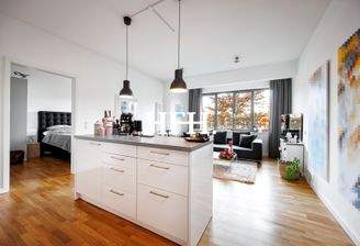 offener Wohn- Essbereich