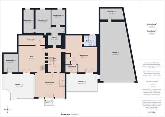 Grundriss Untergeschoss