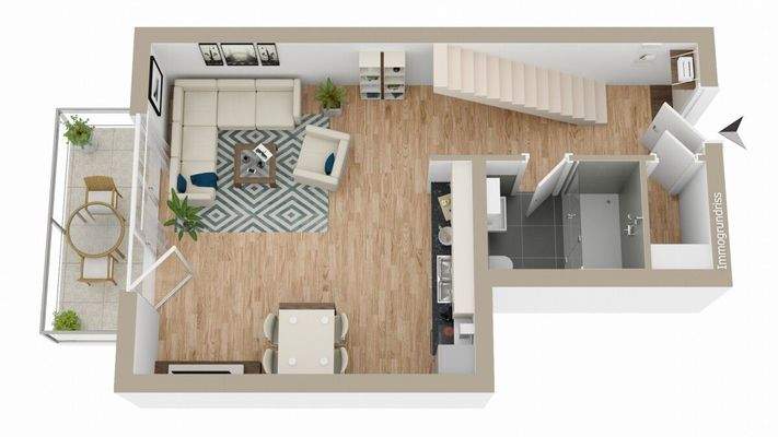 Grundriss Obergeschoss