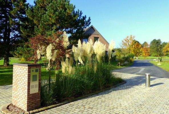 Private Einfahrten auf das Gelände