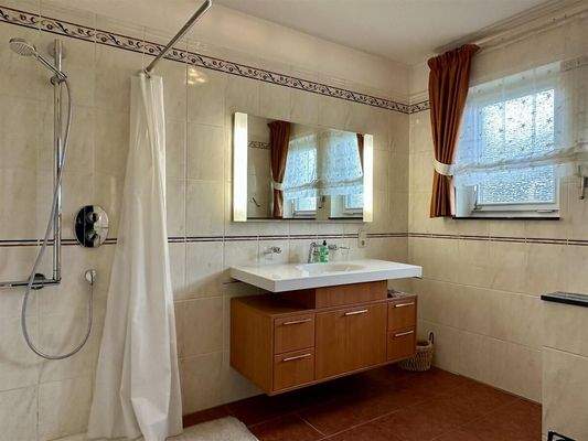 Tageslichtbad mit Dusche