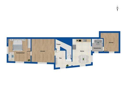 Grundriss Obergeschoss