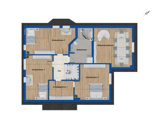 Grundriss Dachgeschoss