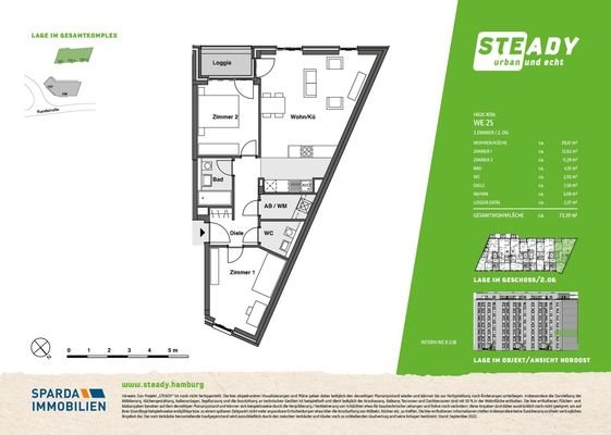 Grundriss Wohnung 25