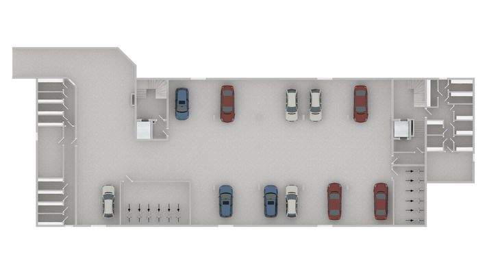 Geschossübersicht UG Haus 1+2