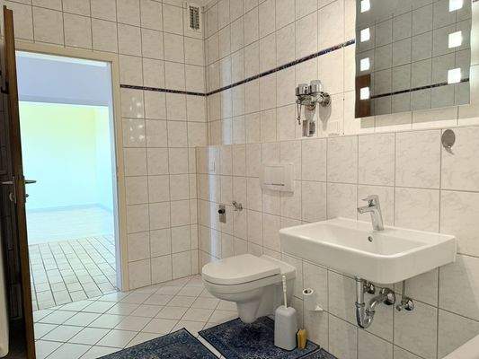 Badezimmer -Waschanschluss