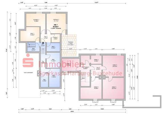 Geschossgrundriss Keller