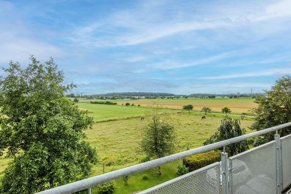 Blick vom Balkon