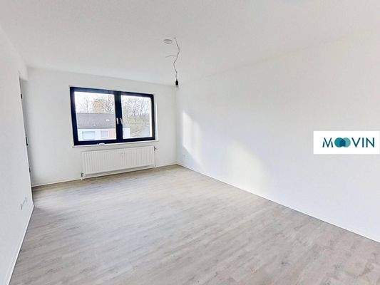 Ansicht I: Wohn- und Esszimmer