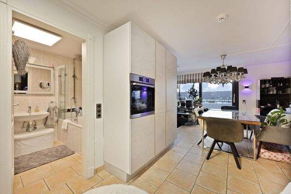 Essbereich mit Küche 