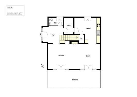 Grundriss Erdgeschoss