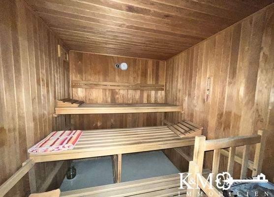 Sauna im Keller