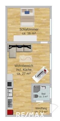 Vorschlag Raumaufteilung Nebengebäude