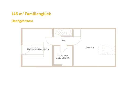 30_ 145 m__Familienglück_Grundriss Dachgeschoss