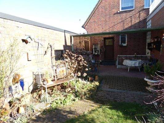 überdachte Terrasse