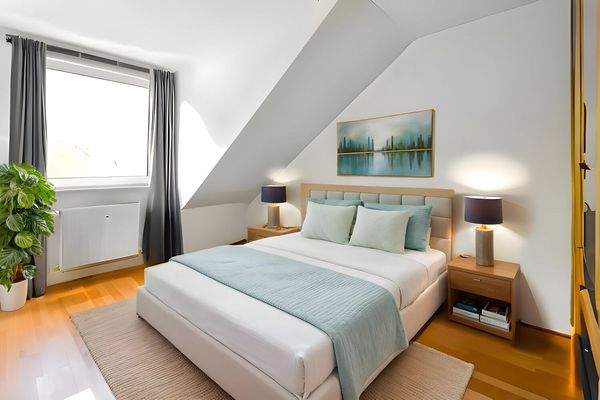 Schlafzimmer illustriert