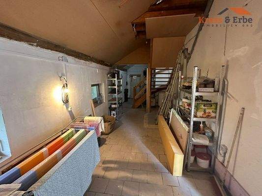 ausgebaute Garage EG