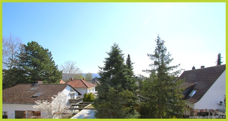 Ausblick Wohnzimmer