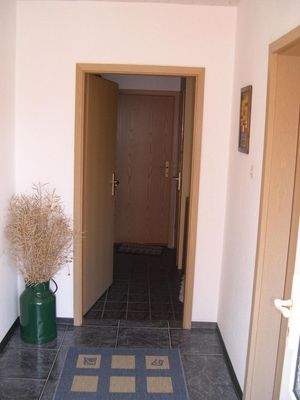 Blick Eingang untere Wohnung