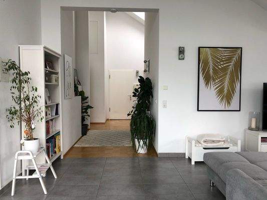 Wohnbereich mit Flur