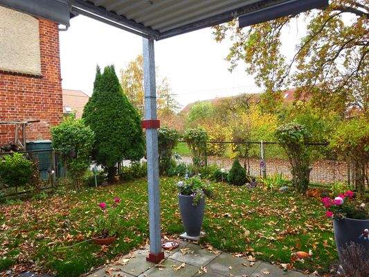 Terrassenblick ins Grüne