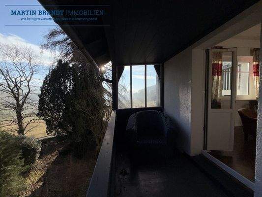 Loggia mit Aussicht OG