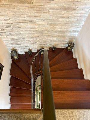 Treppenhaus vom Obergeschoss