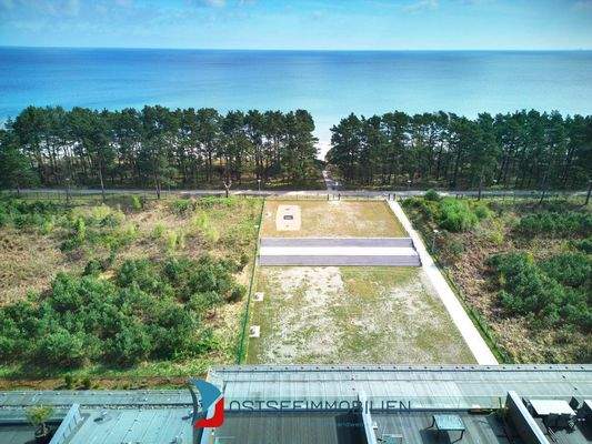 Blick z. Ostsee v. Sofa