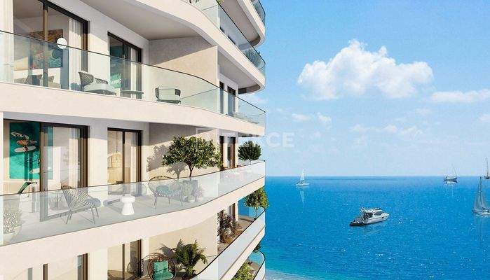 Sea and Beachfront Apartments in North Cyprus Gaziveren