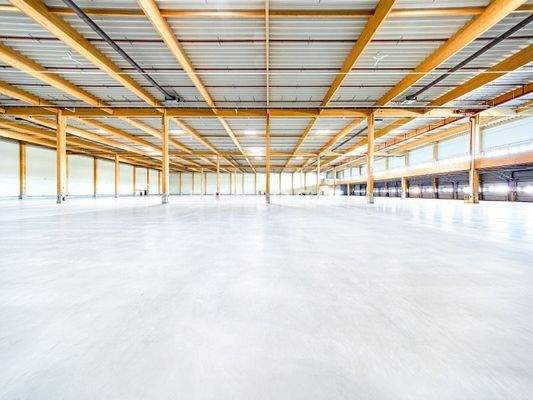 Innenansicht Hallenfläche