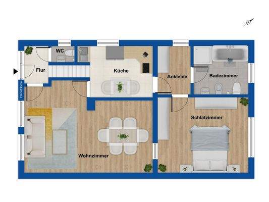 Grundriss Erdgeschoss