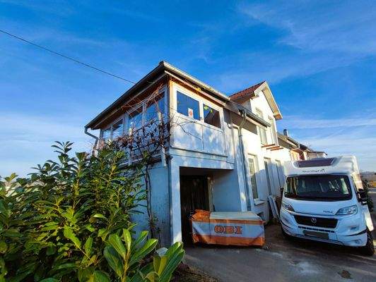 Außenansicht, Wintergarten, Garage