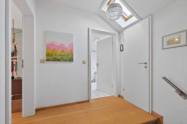 Zentrale Diele im Obergeschoss